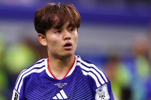 日媒：久保建英左膝受伤，确定无缘日本队的世界杯第二场小组赛